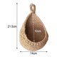 thumbnail image 2 of Cestas Tejidas Colgantes, Macetas De 14 Cm X 21,5 Cm X 10 Cm, 2 of 12