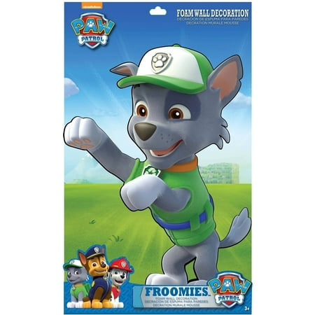 Paw Patrol Rocky Froomies Foam Wall Decor Com Paw Patrol Rocky Froomies Foam Wall Decor