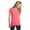 Neon Pink, variant on District Women DT5001 Tshirt Juniors The Concert Tee