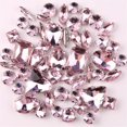 thumbnail image 1 of Yazoeia 50 Pcs Mix Shapes Sew On Crystal Rhinestone, Claw Flatback Crystal Rhinestones, Flatback Claw Setting Glass Sew On Crystal Rhinestone for DIY Crafts, Clothes, Costume, Dress, and, 1 of 5