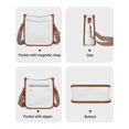 thumbnail image 3 of Set de monederos BAVERGE para mujer, piel grande, 3 unidades+cartera, 3 of 7