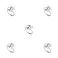 thumbnail image 1 of Guardurnaity Anillo de rama de hoja de moda para mujer, aleación de Zinc, fiesta, trabajo, fecha escolar, boda, compromiso, suministros de joyería Type2 NO2, 1 of 4