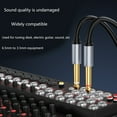 thumbnail image 5 of CIYISON 6.5mm to 3.5mm Audio Cable Splitter Stereo Sound Cord for Laptop, Mixer and Speaker, 5 of 15