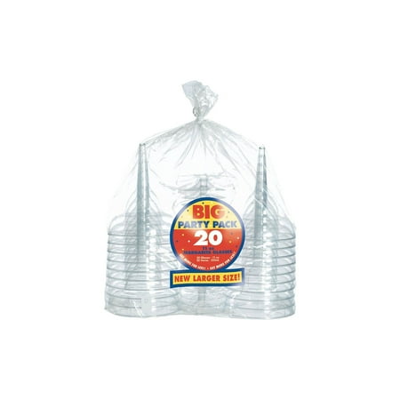 

Amscan Clear Margarita Glasses 2/Pack 20 Per Pack (350102.86)
