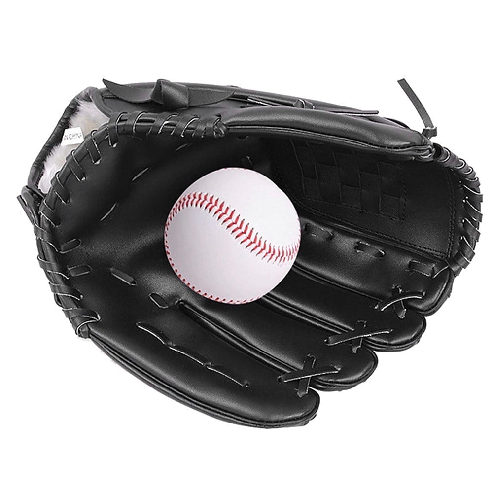 9.5in Outdoor Baseball Glove for Adults and Youth Infielder Pitcher Mitt