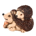 thumbnail image 4 of CoudarTitie Hedgehog Figurine Garden Accessories Modern Statue Small Resin Creative Animal Sculpture Tabletop Ornament for Desk Bookshelf Lying, 4 of 9