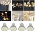 thumbnail image 3 of Down 4PCS 15LED MR11 Light Bulb 5W 500LM Double Pin Base Landscape Spot Light Bulb for Living Room, 3 of 7