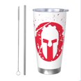 thumbnail image 1 of Spartan RaceVaso de 20 oz, taza de viaje para café con aislamiento al vacío de acero inoxidable, taza de café, taza de viaje con tapa, taza térmica para exteriores, 1 of 8