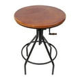 thumbnail image 4 of Lifting Bar Table, Industrial Style Side Table, Height Adjustable Side Table 75-90cm, 4 of 16