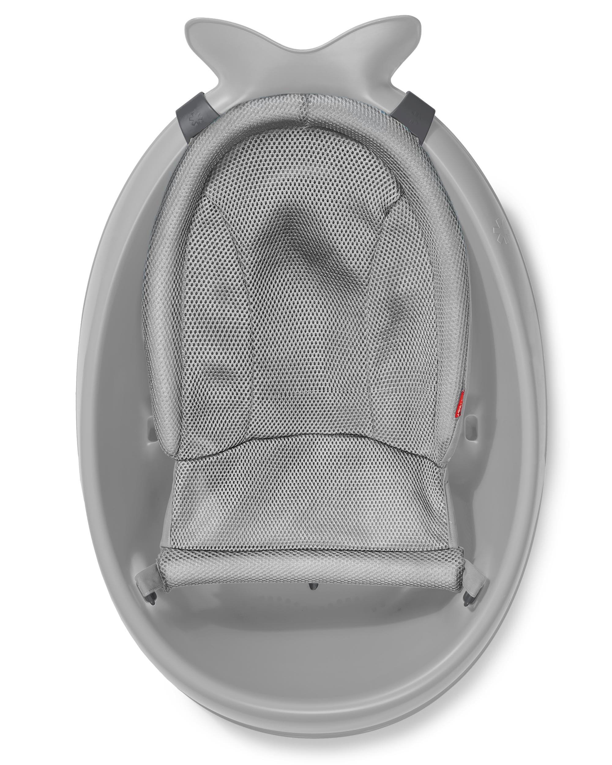 Skip Hop Moby Smart Sling 3-Stage Whale Bathtub, Gray
