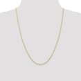 thumbnail image 2 of Leslie's 10K 1.5mm Diamond-Cut Lightweight Rope Chain (Weight: 3.11 Grams, Length: 24 Inches), 2 of 4