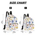 thumbnail image 2 of FORMRS Mini Backpack Purse for Women Travel Daypack Casual Shoulder Bag, Tropical Rhythm, 2 of 7