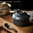 thumbnail image 7 of Qeeadeea Ceramic Soup Bowls With Lid Set Of 2, Rice Bowls Set Of 2, Small Ramen Bowls Microwave Safe-willow-750ml, 7 of 7