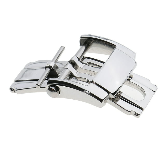 Broche de Hebilla de Acero Inoxidable Sunnimix Suministros para Reloj Reemplazable 18mm