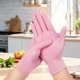 thumbnail image 4 of Guantes de limpieza para tareas domésticas, de plástico, impermeables, de cuero, para limpieza del hogar, antideslizantes, duraderos, para platos y vajilla de cocina, 4 of 5
