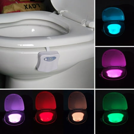 Bathroom Night Light new 8 colors motion-activated bathroom toilet night light Bathroom Night Light new 8 colors motion-activated bathroom toilet night light