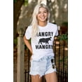 thumbnail image 3 of Funny Hungry Hangry Hippos Plus Size Crewneck Graphic Tee Shirt Brisco Brands 3X, 3 of 4
