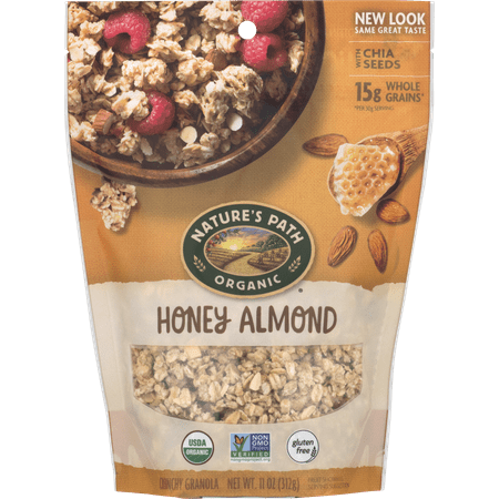 Nature's Path Gluten Free Organic Granola, Honey Almond, 11
