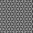 thumbnail image 1 of Ahgly Company Tapis de Zone Carré Noir Lavable en Machine, 7 Pieds Carré, 1 of 7
