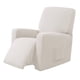 thumbnail image 4 of Funda de sofá reclinable de poliéster suave para silla, funda de sofá a prueba de suciedad Blanco, 4 of 9