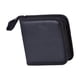 thumbnail image 2 of Estuche para CD DVD, soporte para discos, fácil de almacenar, compacto, de gran capacidad, portátil, funda de cuero PU, estuche de almacenamiento para Hugo estuche de almacenamiento, 2 of 10