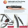 thumbnail image 5 of Tiakia Mini Bike Pump,Portable Compact Bicycle Pump ,High Pressure Frame Pump 260PSI- Air Hand Pump Fit Presta,, 5 of 5
