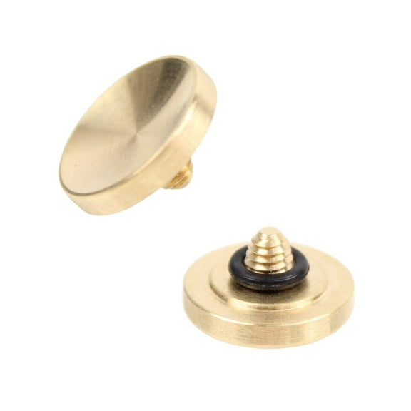Foto&Tech 2PC Gold Soft Shutter Release Button Compatible with Fujifilm X-T20 X-T10 X-T3 X-T2 X-PRO2 X-PRO1 X100F X100T X100S X30 X-E2S X-E3 X-E2/Sony RX1R II RX10 IV III II/Lecia M10 M9/Nikon Df