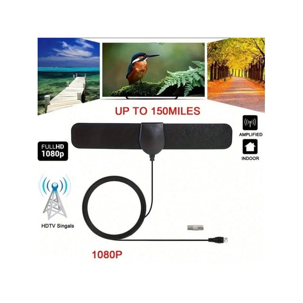 500 Mile HDTV Indoor Digital TV Antenna ATSC HD In... - Grandado 500 Mile HDTV Indoor Digital TV Antenna ATSC HD In... - Grandado