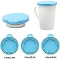 thumbnail image 3 of GoXteam 3 Pack Pet Food Can Lids, Silicone Cat Food Can Lids Covers for 3 oz Cat Food Cans, 3 of 8