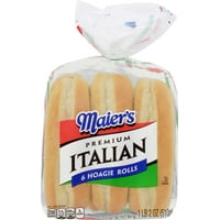 Maier's Premium Italian Hoagie Rolls, 6 count, 18 oz
