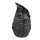 thumbnail image 3 of Jarrón de flores, jarrón decorativo de mesa, porta bolígrafos, jarrón moderno minimalista con forma de hoja. Negro, 3 of 9