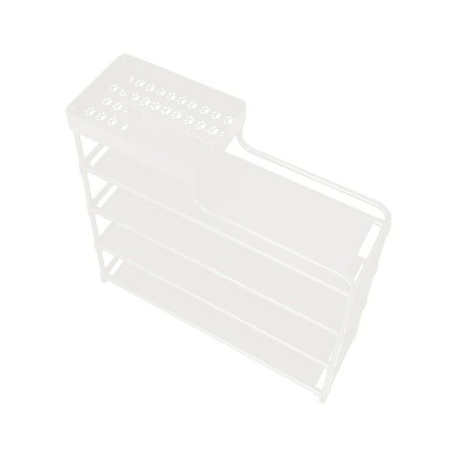 Ohufall Simples Shoe Rack Home Doorway Dustproof Indoor Economy Multi Layer Dustproof Shoe Cabinet Dormitory Shoe Storage Shoe Rack Organizer Shoe Stand Shoe Storage