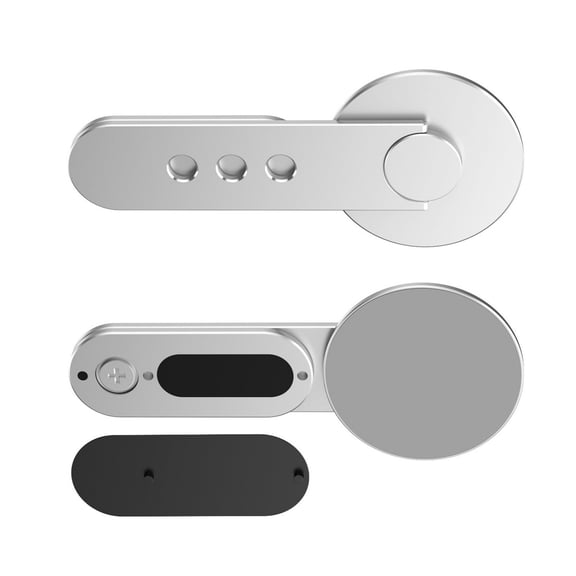 Laptop Phone Holder Stand Double Screen Display Foldable Silicone Base Aluminum Alloy Frame Design