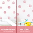 thumbnail image 3 of BEADCEST De Pared Rosa Con Adhesivos De Puntos Para Dormitorio Y, 3 of 8