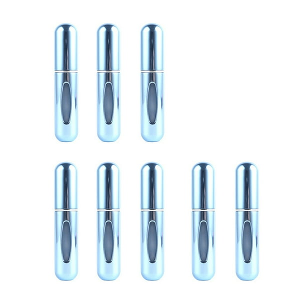 8 botellas de spray de llenado inferior de 5 ml, botella de perfume