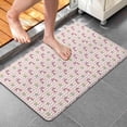 thumbnail image 4 of Pink Cartoon Unicorn Pattern Bathroom Rugs Mat,Non Slip Microfiber Bathroom Rug,Rubber Backing,Soft Bathroom Mats for Bathroom Floor,Tub and Shower,20x32in(50x80cm), 4 of 5