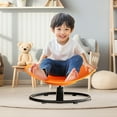 thumbnail image 1 of Silla giratoria para niños taburetes giratorios estables divertidos equilibrio físico equipo físico silla juguete sensorial para vacaciones en Naranja, 1 of 8