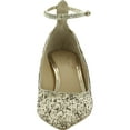 thumbnail image 3 of Jewel Badgley Mischka Womens Jamila Dressy Padded Insole Ankle Strap, 3 of 3