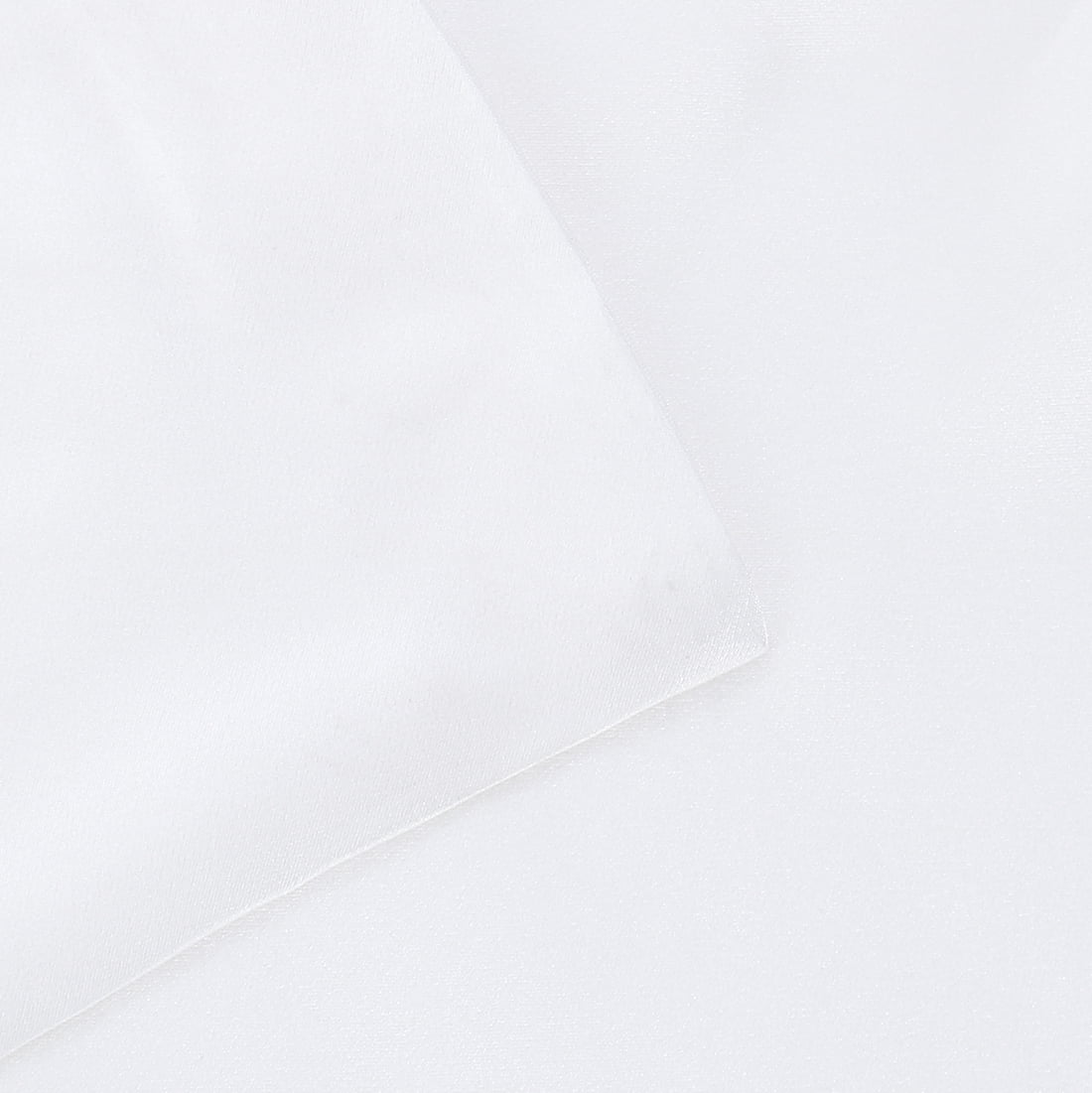 Unique Bargains 1 Piece 100% Silk Pillowcase White King