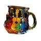 thumbnail image 4 of Taza de café con diseño de guitarra, multifuncional, única, de resina, para decoración del hogar y escritorio. Estilo B, 4 of 9