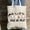Black, variant on Halloween trick or treat tote bag, Custom Canvas Halloween Bag, Trick or Treat Name Tote,