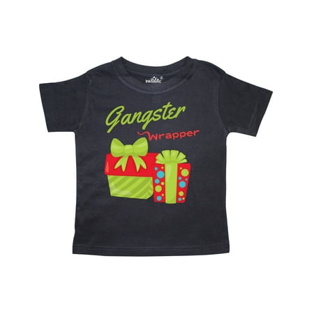 

Inktastic Gangster Wrapper Red and Green Gifts Gift Toddler Boy or Toddler Girl T-Shirt
