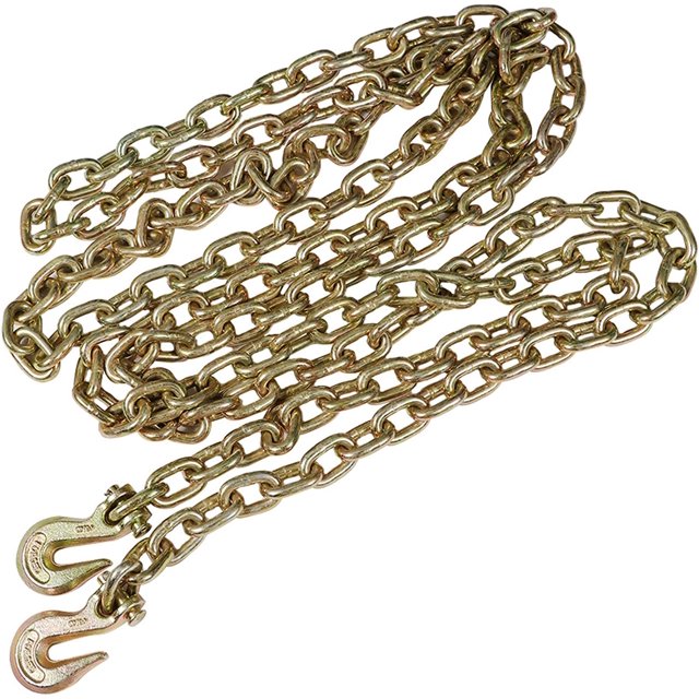 waltyotur 3/8" 20' G70 truck Tow Chain Tie Down Binder With Grade 70