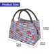 thumbnail image 2 of Balery Starfish Navy Blue Stripe Bolsa de Aislamiento Portátil – Bolsa de Almuerzo con Forro de Aluminio Mejorado, Funda Impermeable y Fácil de Limpiar para Picnic y Caja de Almuerzo, 2 of 6