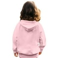thumbnail image 3 of Abcomgle Halloween Hoodies for Kids Cute Ghost Drinking Coffee Sweatshirts with Hooded Lightweight Long Sleeve Girls Pullover Sweatshirt with Pocket Fall Holiday Sweaters for Teen Girls,13-14 Years, 3 of 6