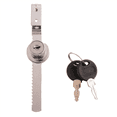 thumbnail image 3 of 4X Display Case Lock Sliding Glass Door Ratchet Security Cabinet with 2 Keys, 3 of 7