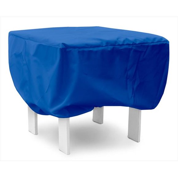 KoverRoos O4225 Weathermax 18 in. Ottoman-Small Table Cover&#44; Pacific Blue - 20 L x 20 W x 15 H in.