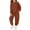 Coffee, variant on CPNG Toddler Teens Kids Girls Boys Sweatsuit 2 Piece Set Solid Color Sweatsuits Pullover Sweatshirts and Jogger Sweatpants Sweat Set(Mint Green,18-24 Months)