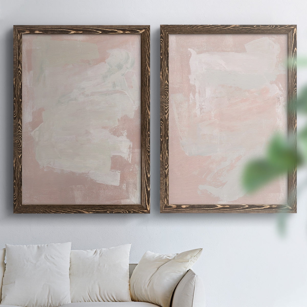 Hazy Summer I - Premium Framed Canvas 2 Piece Set - Ready to Hang