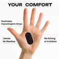 thumbnail image 4 of CorBreev | Mouth Tape for Sleeping (Pack of 40) - Anti Snoring - CPAP Friendly, 4 of 11